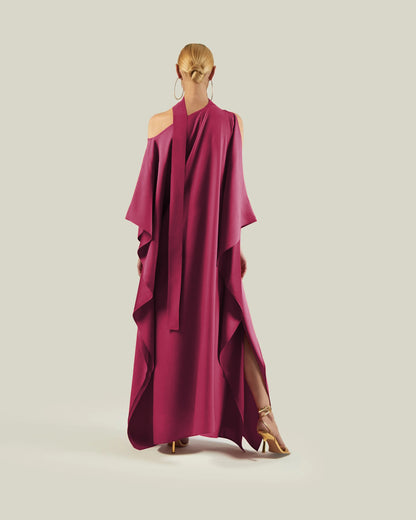 Zahra One-Shoulder Gown