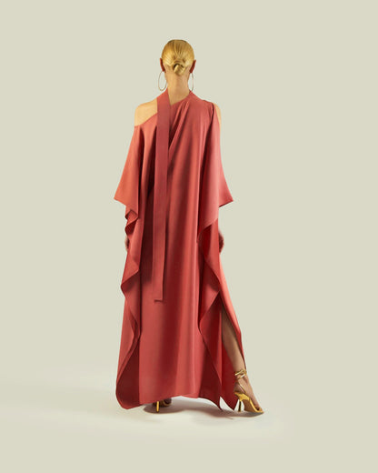 Zahra One-Shoulder Gown