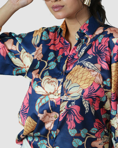 Midnight Blossom Shirt