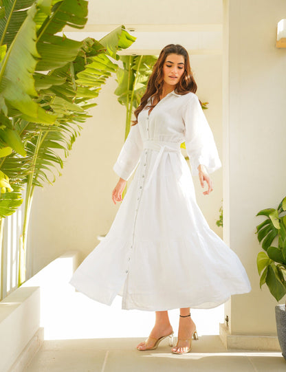 Layali Blanc dress