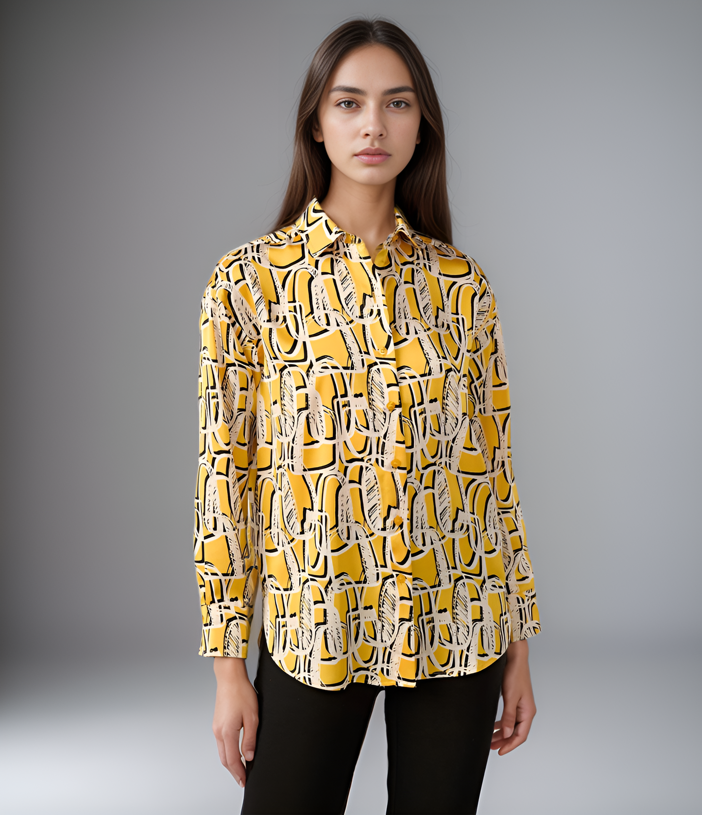 Alia Abstract Shirt