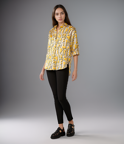 Alia Abstract Shirt