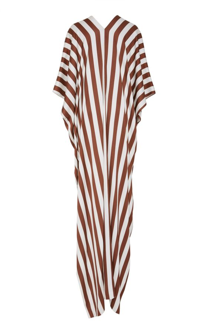 Serene Stripes Kaftan Dress