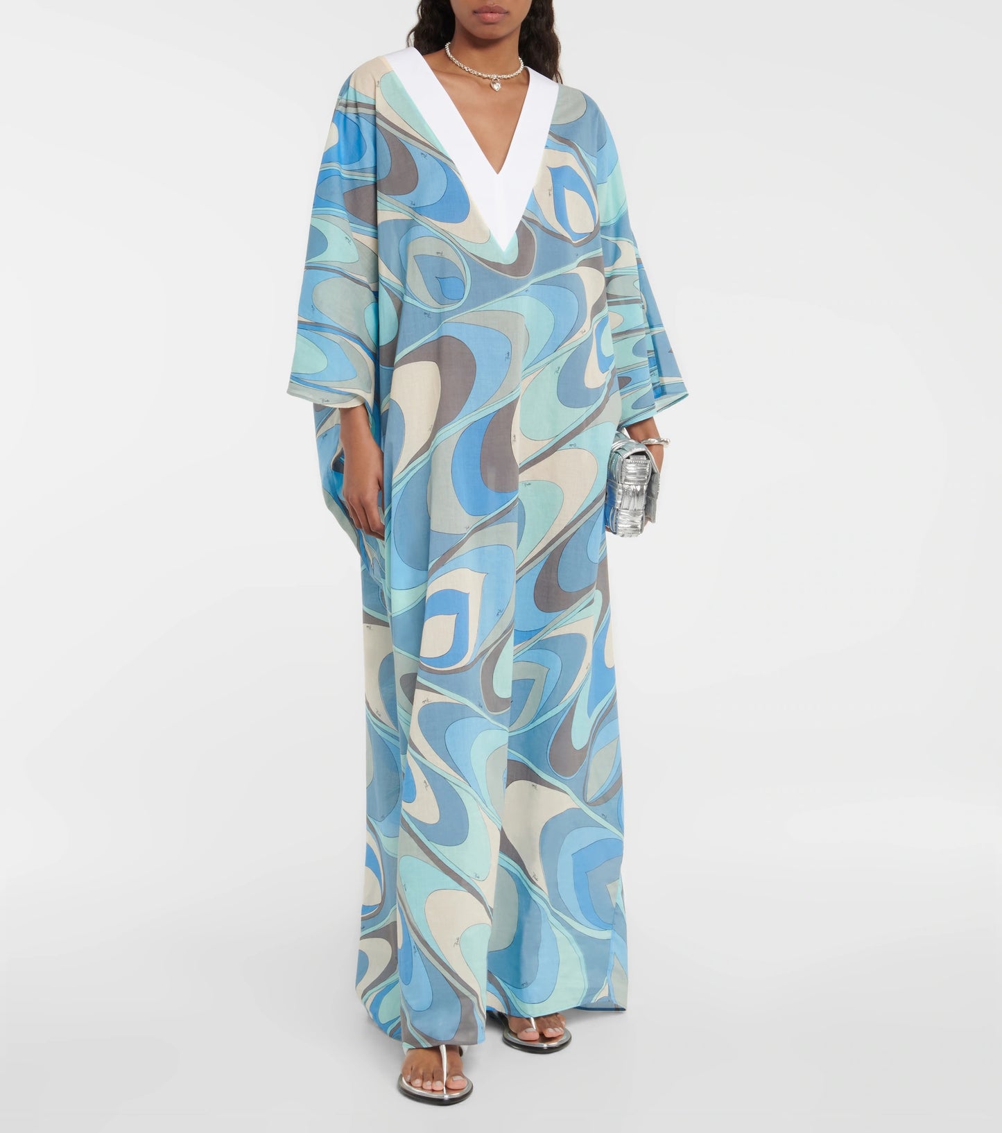 Celestial Glow Party Kaftan