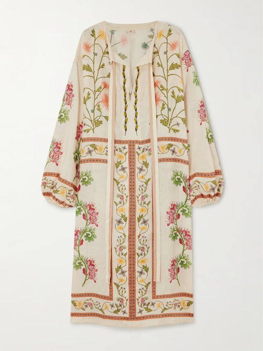 Blossom Breeze Cotton Kaftan