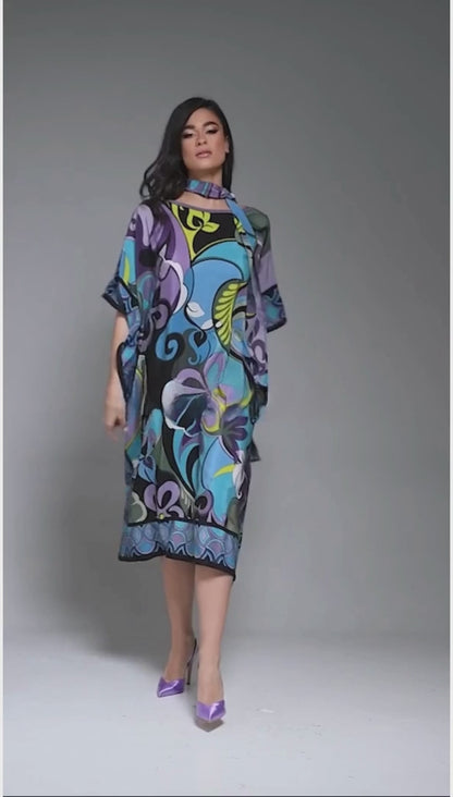 Turquessa Bloom Kaftan