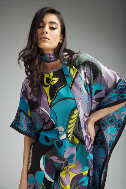 Turquessa Bloom Kaftan