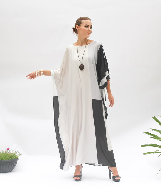 Ivory Elegance Kaftan