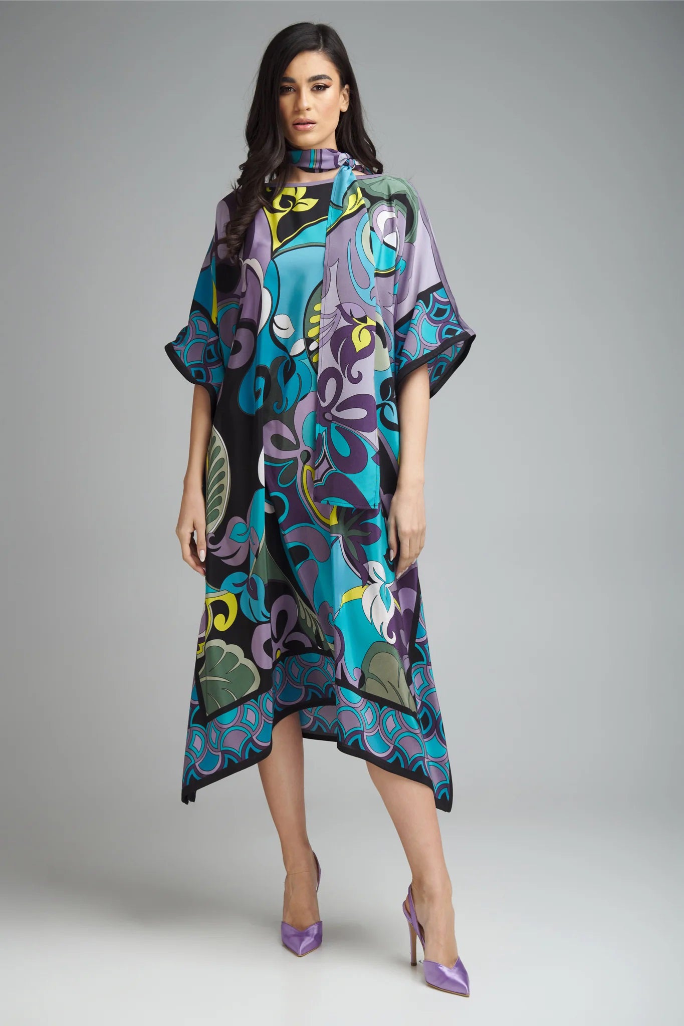 Turquessa Bloom Kaftan