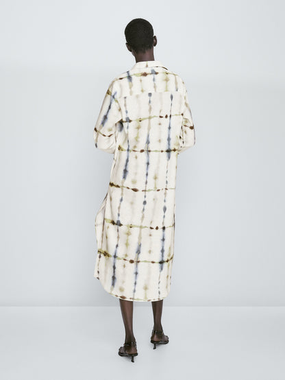 "Bebo" Linen Shirt Dress