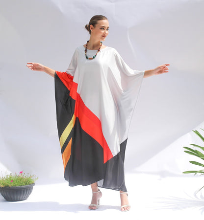 Silver Vogue Kaftan