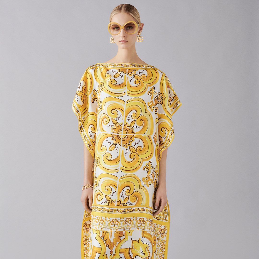 Golden Versace Kaftan