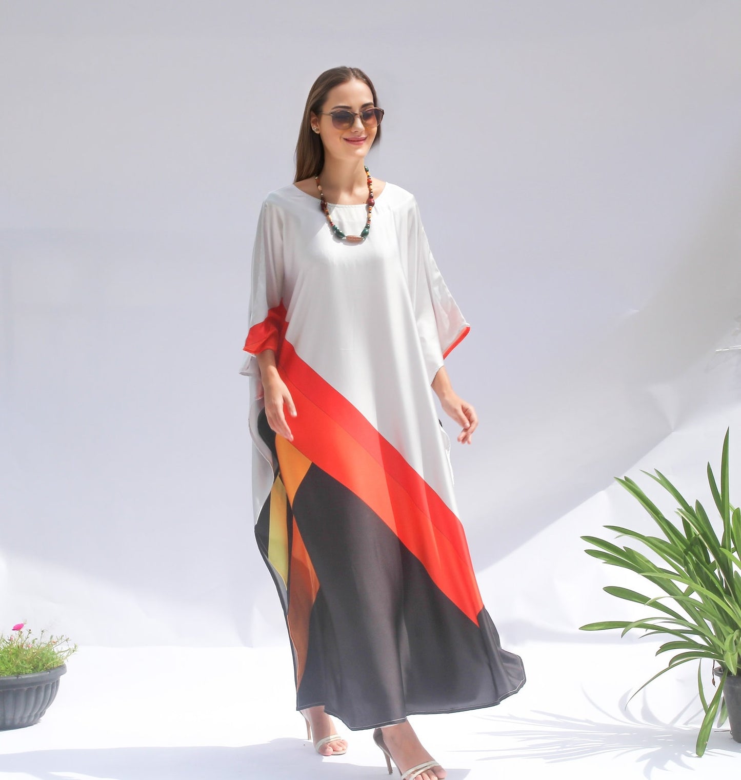 Silver Vogue Kaftan