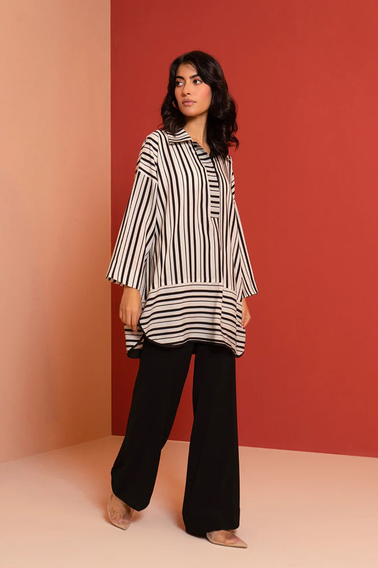 Silk Stripe Coordset