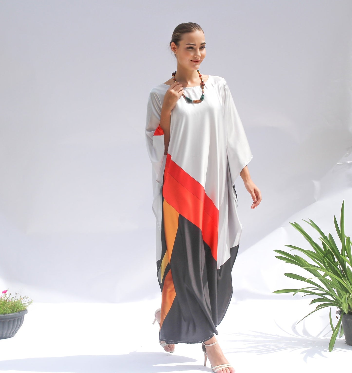 Silver Vogue Kaftan